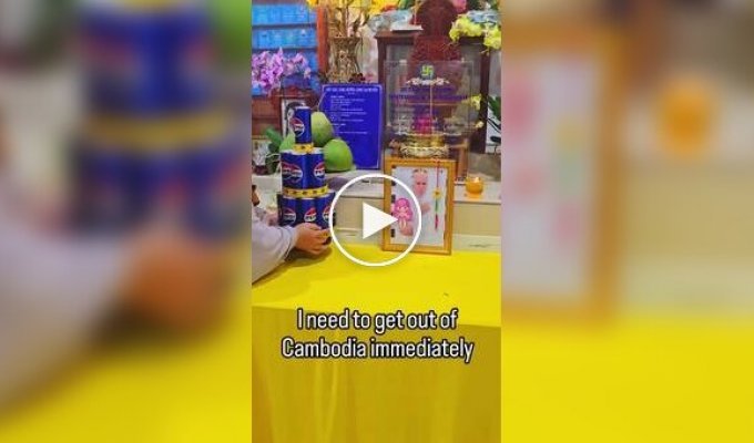 A ceremony for the repose of Jeffrey Epstein was held in Cambodia