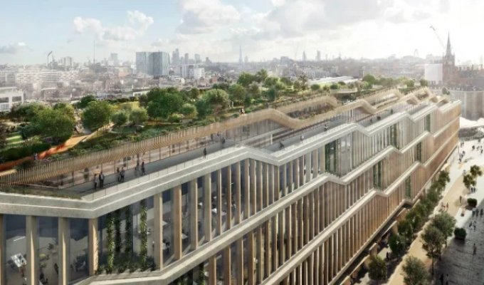 Штаб-квартира Google в Лондоне (7 фото)