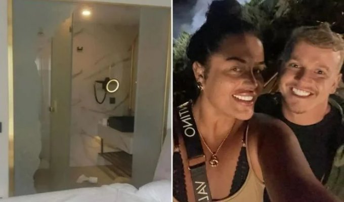 A tourist was thrown into prison with 300 men in Turkey for breaking a shower door in a hotel (4 photos) photo)