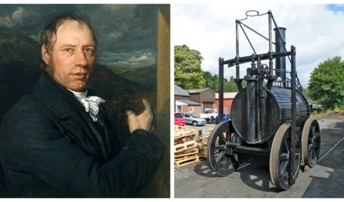 A circus of one couple: promising, but fantastic failures of Richard Trevithick (7 photos)