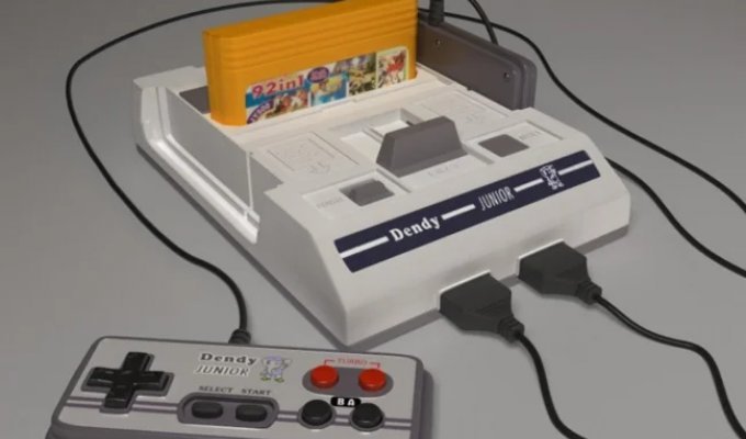 How an enterprising person came up with Dendy in the 90s (11 photos)