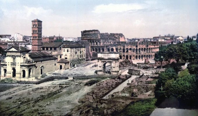 Рим в цветных открытках (30 фото)