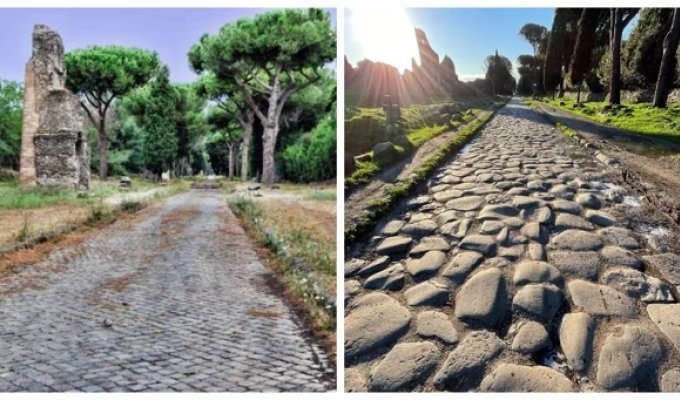 The Appian Way, which united an empire and became a legend (19 photos + 1 video)