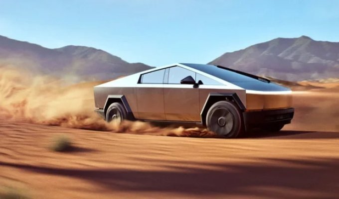 Battery in a trailer: Tesla patents new technology for the Cybertruck (2 photos)