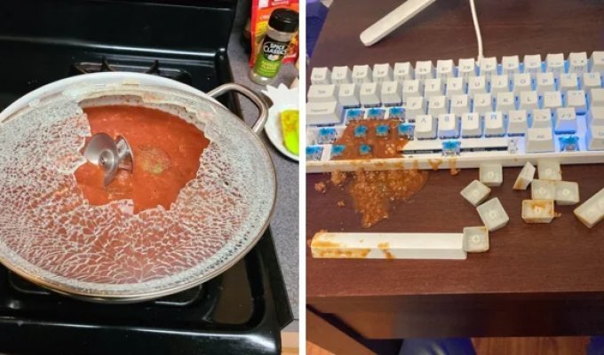 18 провалов, которые показали людям, что неприятности могут застать их даже дома (19 фото)