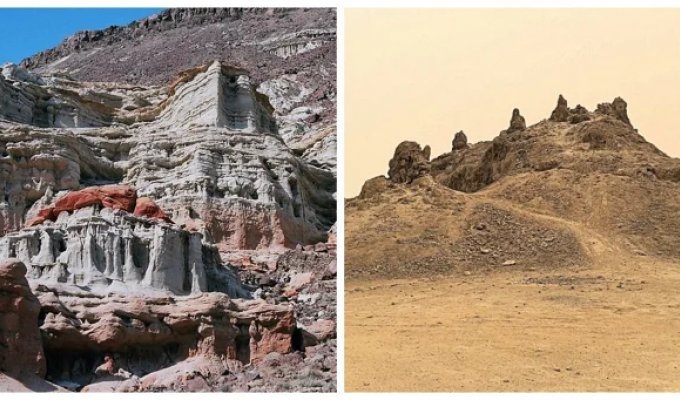 Trona Pinnacles: A Mesmerizing Lunar Landscape with "Cacti" That Became Movie Characters (15 photos)