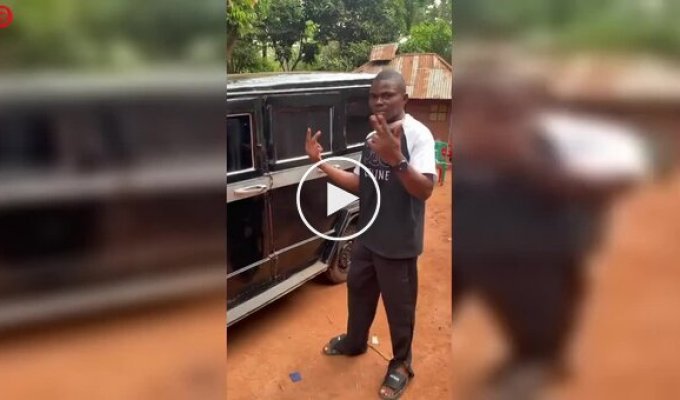 A Nigerian built his own Gelendvagen because he couldn't afford one