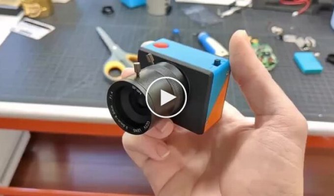 Камера из старой мыши