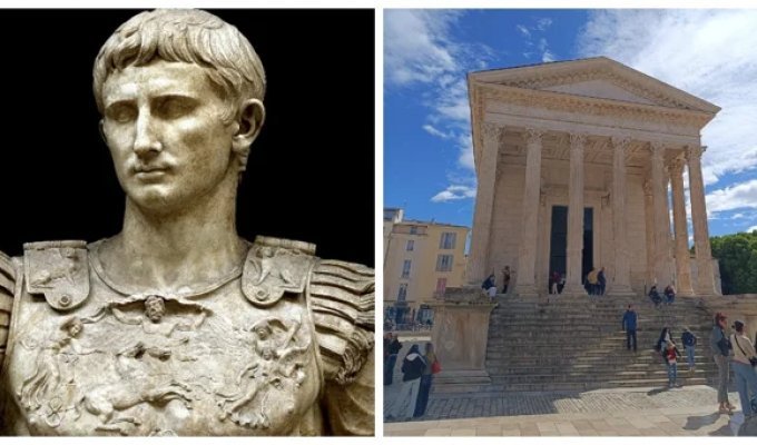 The Square House in Nîmes: The Immortal Face of Rome (14 photos + 1 video)