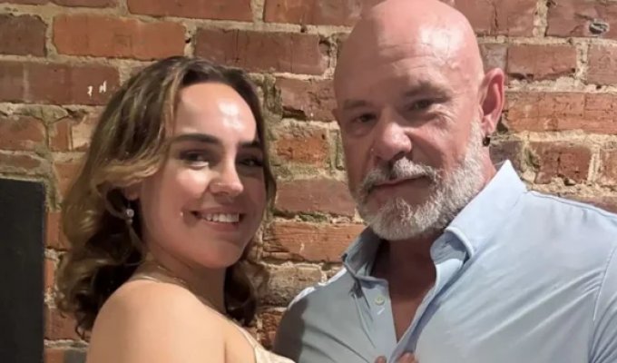 Guys my age are too childish! A girl is dating a trainer 34 years her senior (4 photos)