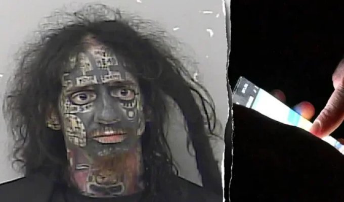 Geometric Face Tattoos and Hacking Charges: The Story Behind Florida’s Viral Mugshot (10 photos)