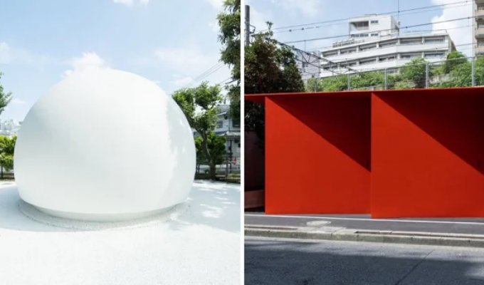 10 Public Toilets in Tokyo That Look Like Art Objects (29 photos)