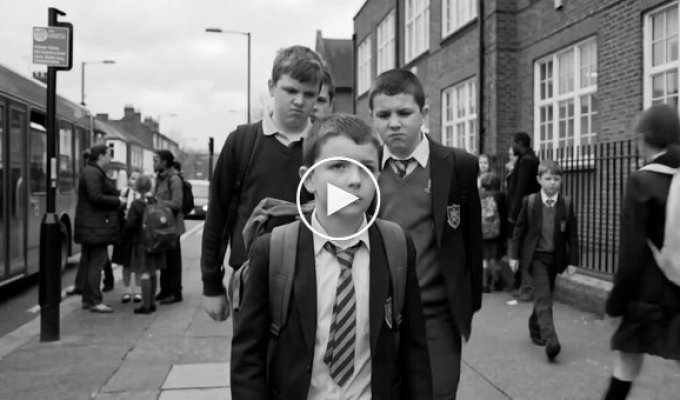 A touching advertisement for a non-existent watch brand