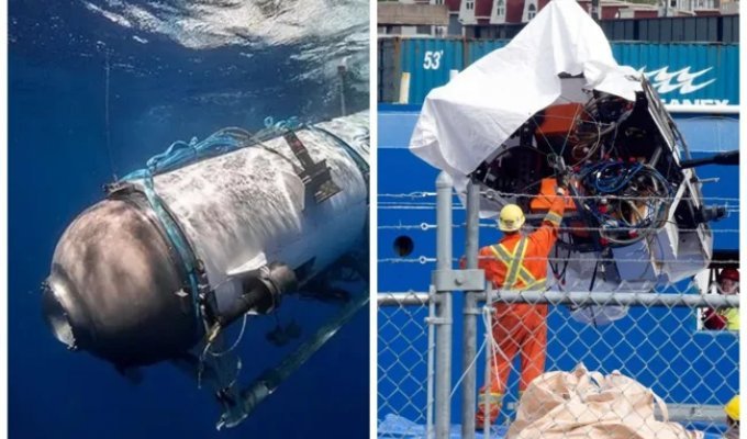 Morskoy the disaster could have been prevented: a 300-page report on the investigation into the death of the Titan deep-sea vehicle was published in the US (6 photos + 1 video)