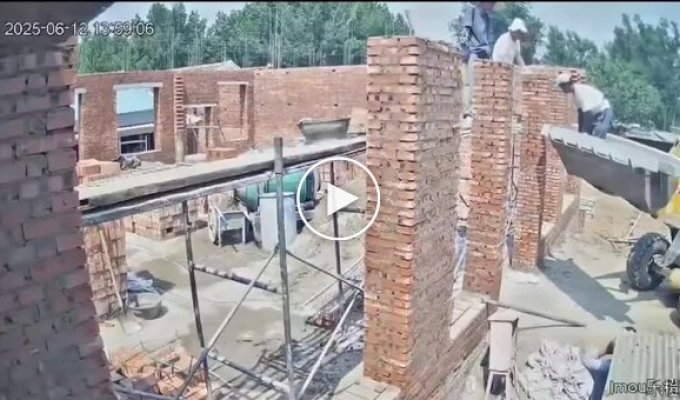 Failure at a construction site