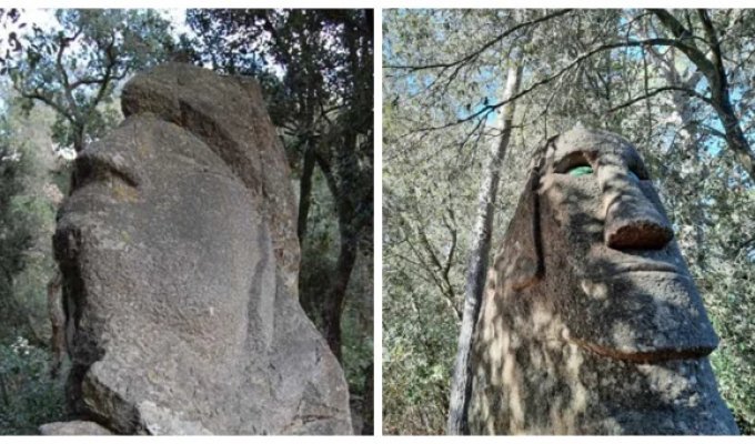 Каменные стражи зачарованного леса Орриус (11 фото)