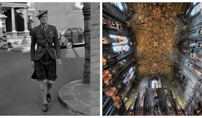 Thistle Chapel With angels performing a jig (13 photos + 1 video)