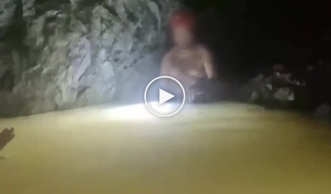 A Mexican miner survived spending 14 days in a flooded cave
