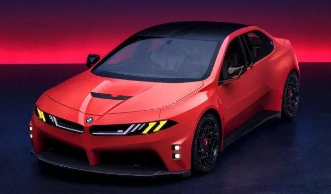 BMW везе на дороги електричну M3 (7 фото)