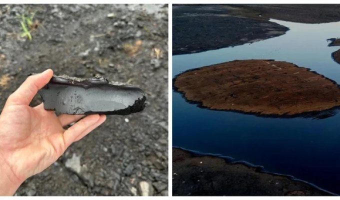 Озеро Пич-Лейк – место-феномен, где земля перестала быть твёрдой (17 фото + 1 видео)