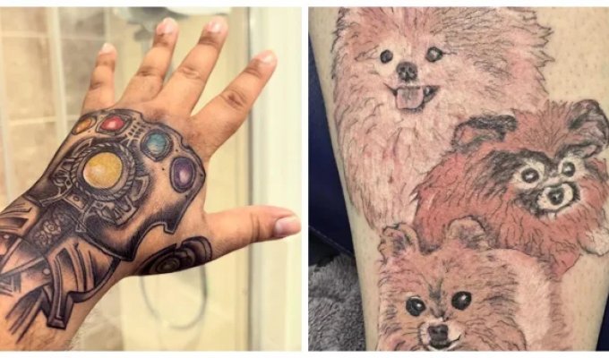 20 unique tattoos that would be better off missing (21 photos)