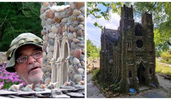 Сказочный мир Калхуна, собранный из камешков (37 фото + 1 видео)