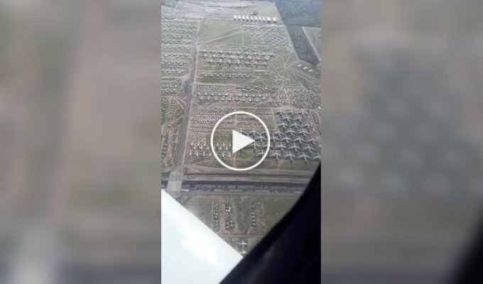 The world's largest airplane graveyard.