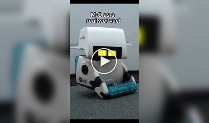 A girl made a robot D-OK from "WALL-E"