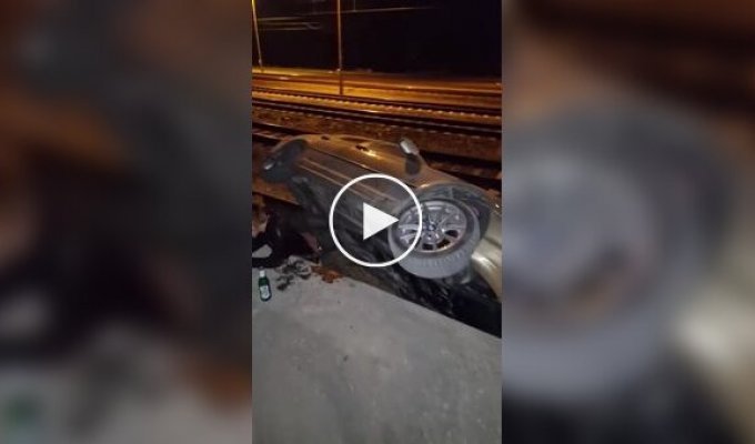 A great drift in a BMW