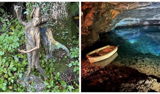 Cornwall's underground kingdom: strategic caves, a sought-after lake, and the ghosts of a mine (25 photos + 1 video)