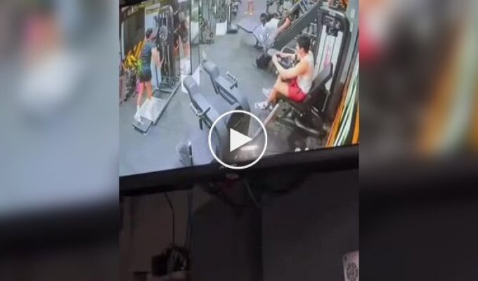 Необычный случай в тренажерном зале