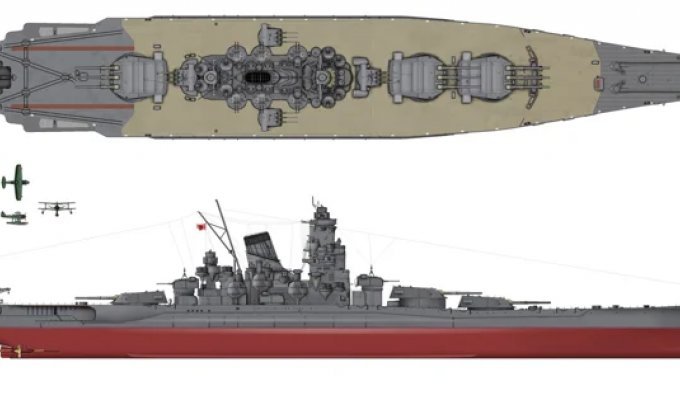 Death in the shadow of a fellow. How did Musashi, one of the largest battleships in the world, perish? (9 photos)