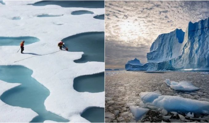 Global warming on the brakes: the Arctic is not melting as quickly as expected (3 photos + 1 video)