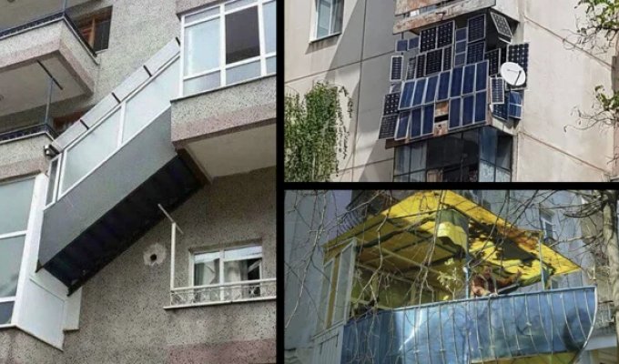 26 of the most unusual balconies that will amaze you (25 photos)