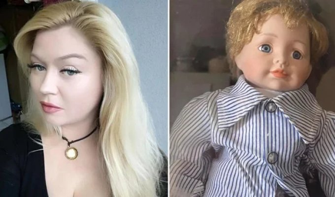 Британку мучает одержимая кукла, но она не хочет с ней расставаться (6 фото)