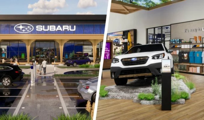 A Subaru dealership will soon resemble a community center, not a car dealership (5 photos)
