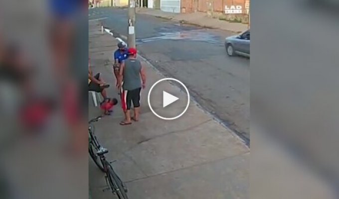 Man saved the life of a cyclist
