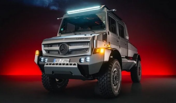 Mercedes-Benz unveiled the Unimog concept SUV, which could become a production model (11 photos)