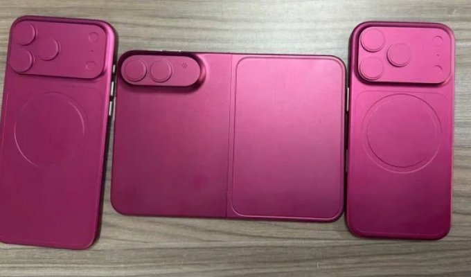 Складной iPhone готовится к выходу: началось производство iPhone Fold (2 фото)