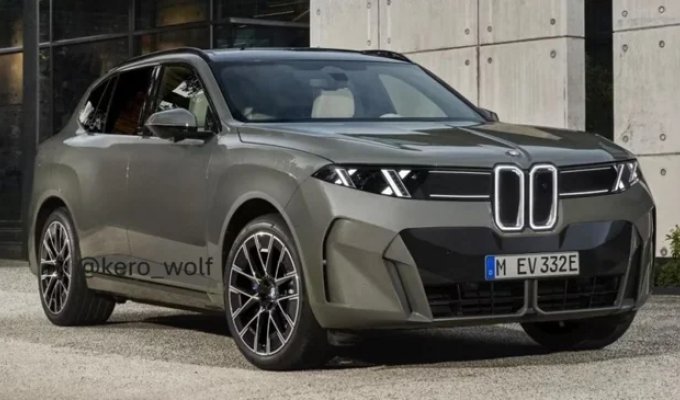 Photos of the new BMW X5 surface in the media (6 photos)
