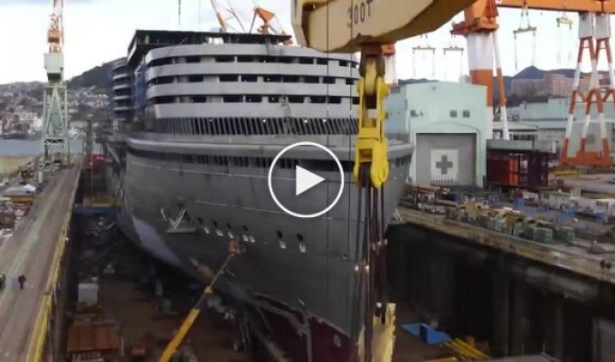 Stick-bang: a year of building a cruise liner in one and a half minutes