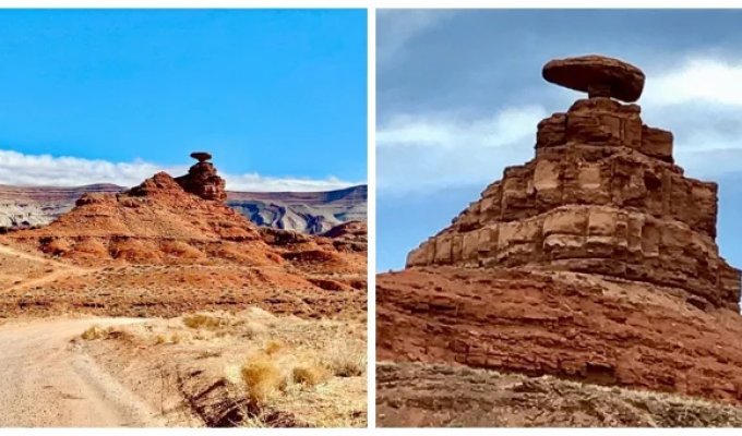 How a Stunning Stone Sombrero Appeared in the Middle of the Utah Desert (18 photos)