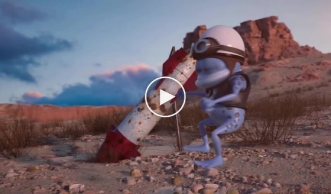 Озорной лягушонок Crazy Frog вернулся с новым клипом