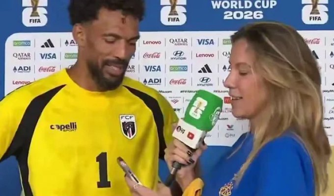 Cape Verdean goalkeeper became an internet sensation after a match with Spain (1 photo + 1 video)