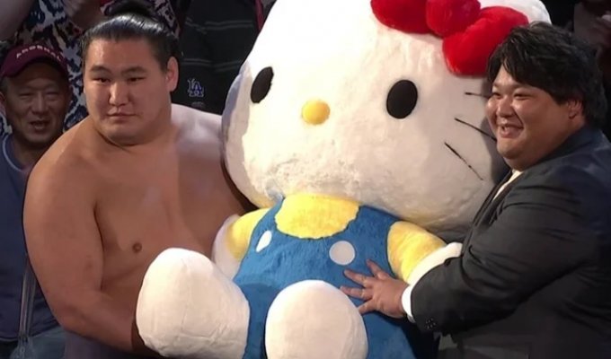 В Лондоне завершился турнир профессиональных сумоистов (7 фото + 1 видео)