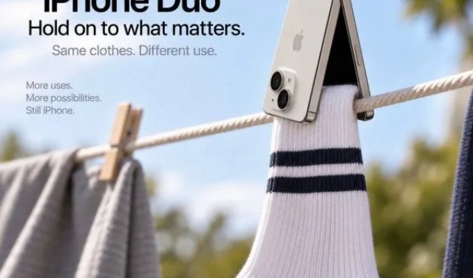 The Internet Has Finally Found a Real-World Use for the New iPhone Duo (6 Photos)