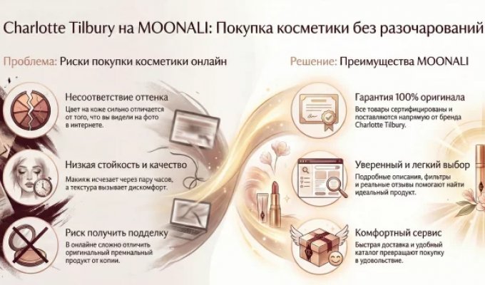Charlotte Tilbury на MOONALI: премиальная косметика, которая действительно работает