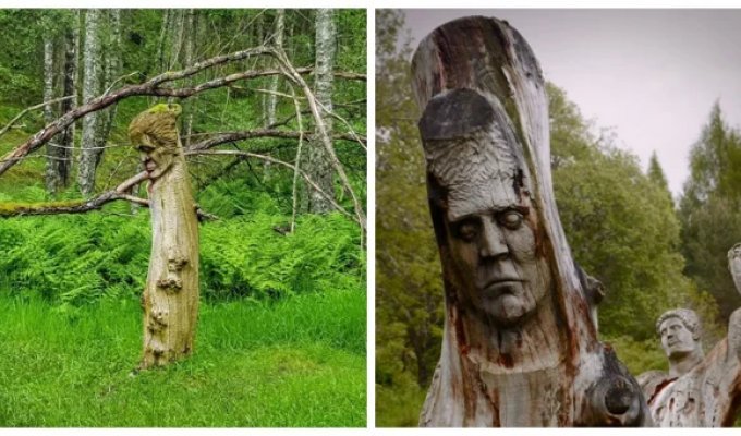 Тропа Фрэнка Брюса, по которой произведения искусства возвращаются к истокам (22 фото + 2 видео)