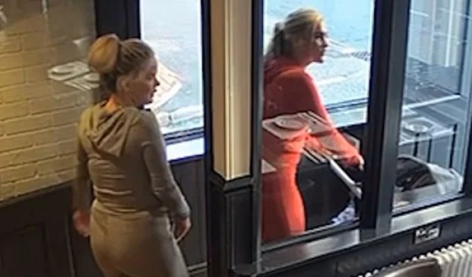 Британские мамочки устроили себе банкет в ресторане и сбежали, не оплатив счёт (6 фото + 1 видео)