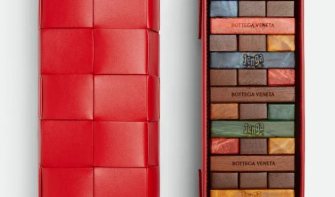 Bottega Veneta and Jenga collaboration (4 photos)